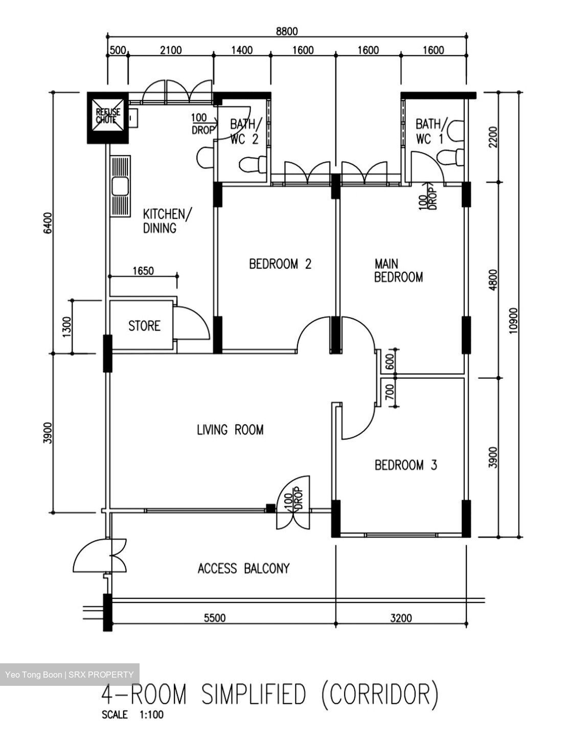 Blk 336 Kampong Ubi View (Geylang), HDB 4 Rooms #588207061